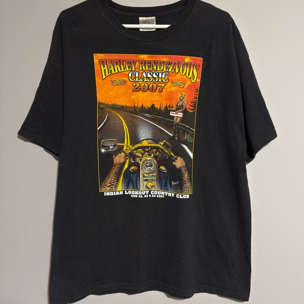 Harley-Davidson Black Graphic Tee